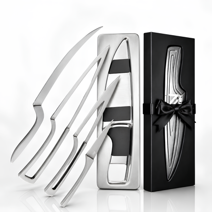 NestKnife Magnetic Knife Set | VG10 Steel & Space-Saving Nesting Design